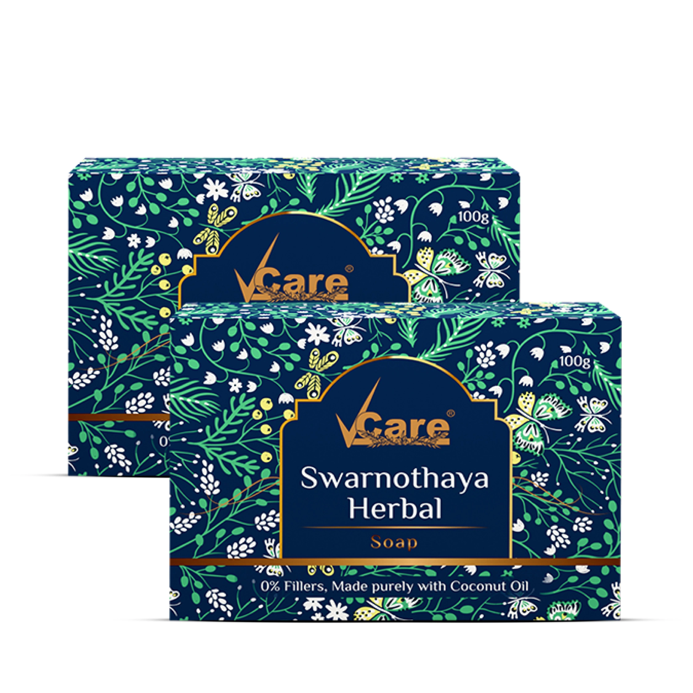 Best 100% Handcrafted - Swarnothaya Herbal Soap - Pack of 2